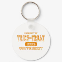 Treat ir Trick University keychains by universityshirts Treat ir Trick University keychains