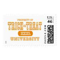 Treat ir Trick University postage