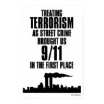Treating Terrorism as Street Crime Poster