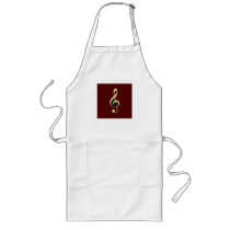 Treble Clef Apron