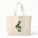 Treble Clef Bag by thehatch Treble Clef Bag