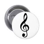 Treble Clef Buttons