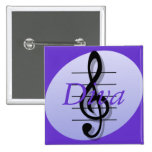 Treble Clef, Diva Buttons