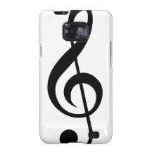 Treble Clef G-Clef Musical Symbol Galaxy S2 Cover