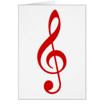 Treble Clef cards