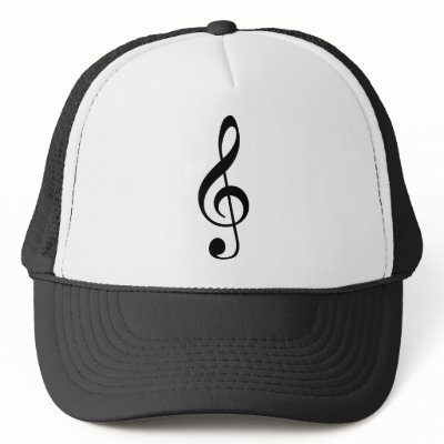 Treble Clef hats