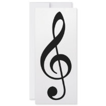 treble clef announcement