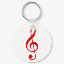 Treble Clef keychains