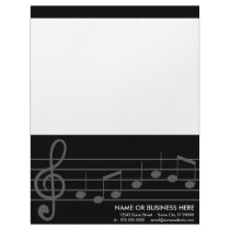 treble clef letterhead by asyrum treble clef letterhead