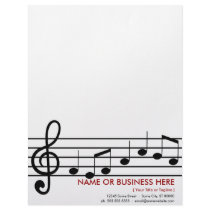 treble clef letterhead by asyrum treble clef letterhead