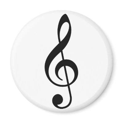 Treble Clef magnets