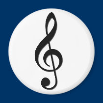 Treble Clef magnets