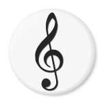 Treble Clef Magnet