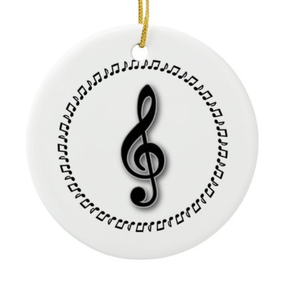 treble clef decorations