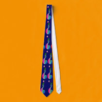 Treble clef note in color_ ties