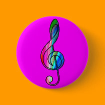 Treble clef note in color_ buttons