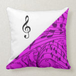 TREBLE CLEF-PILLOW