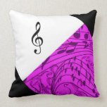 TREBLE CLEF-PILLOW