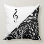 TREBLE CLEF-PILLOW