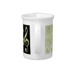 Treble Clef Pitcher by Leslie Harlow pitchers