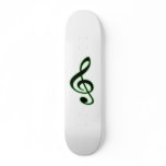 Treble Clef Skateboard