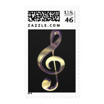 Treble Clef Stamp by lharlow Treble Clef Stamp