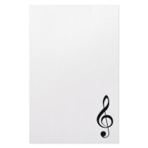 Treble Clef Stationery
