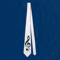 Treble Clef Tie ties