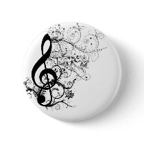 Treble Cleff Pin