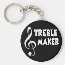 Treble Maker Key Chain