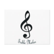 Treble Maker postcards