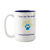 Treble Trouble-Free Mug by Bluzkat Treble Trouble-Free Mug