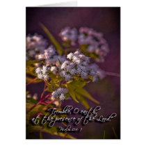 TrebleOearthatthepresenceZazzle cards