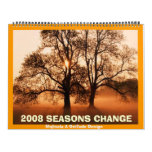 Tree, 2008 SEASONS CHANGE - Customized Calendar
