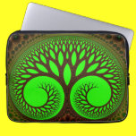 Tree 2  Fractal Abstract Art laptop sleeves