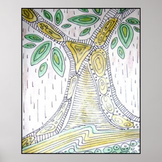 Tree Abstract Artwork print