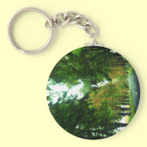Tree alley in Hungary keychains