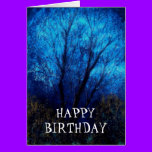 Tree and Blue Sky, Evening. cards