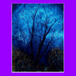Tree and Blue Sky, Evening. postcards