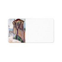 Tree and House by Amedeo Modigliani Personalized Address Label