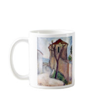 Tree and House by Amedeo Modigliani Mugs