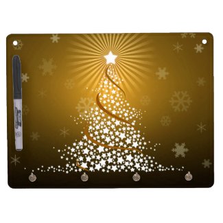 Tree and Snow 3 Dry Erase Board