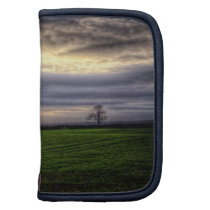 Tree at sunset HDR photography folio planner planners