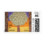 Tree At Sunset postage
