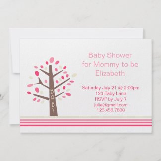 Tree Baby Shower Invitation zazzle_invitation