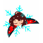 tree ball kawaii snowflakes