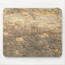 Tree bark mouse pads