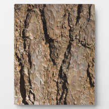 TREE BARK PHOTO PLAQUES