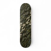 Tree bark skate board decks