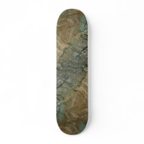 Tree bark custom skate board